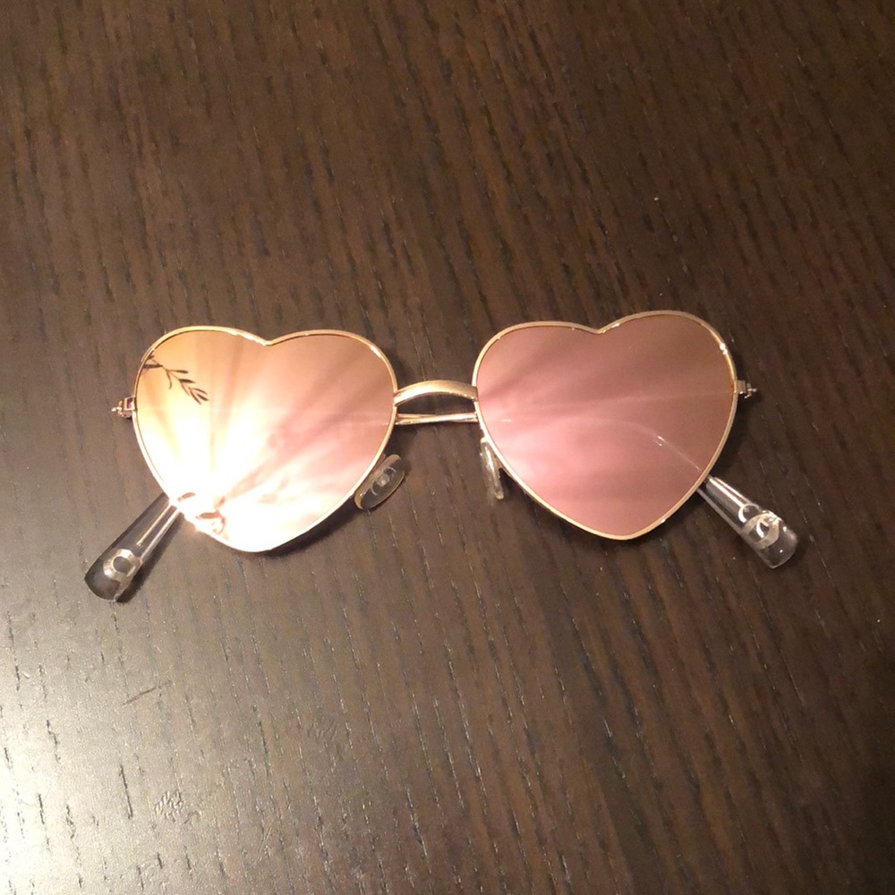 Rainbow Heart Sunglasses